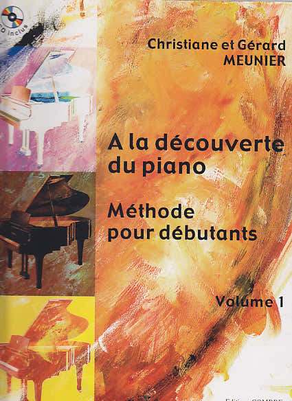 Meunier - À descoberta do piano Vol.1 + CD