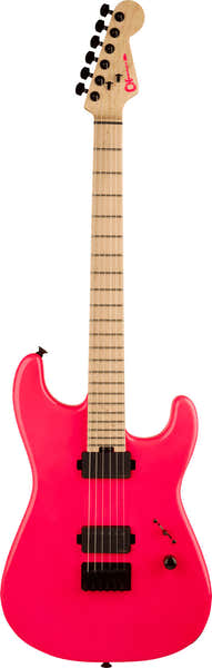 LTD Sean Long Assinatura Pro-Mod San Dimas Style 1 HH HT M MN Rosa néon