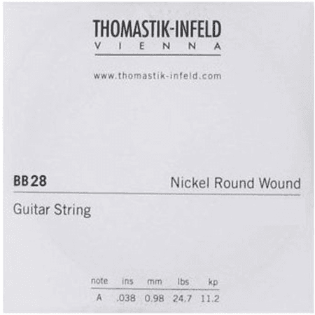 THOMASTIK STRINGS FOR ELECTRIC GUITARS STRINGS DETAIL.028