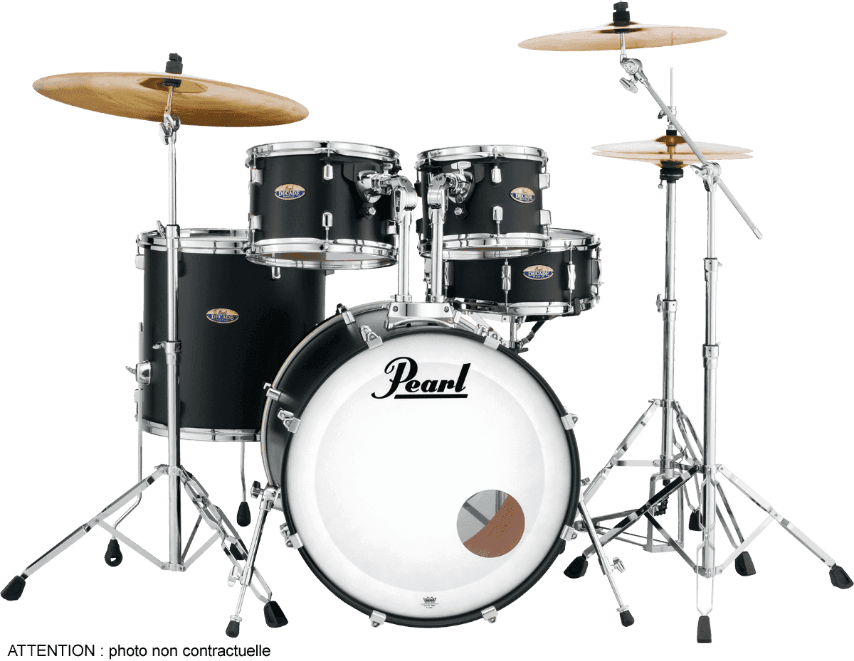 Pearl Decade Maple Stage 22 Preto ardósia acetinado