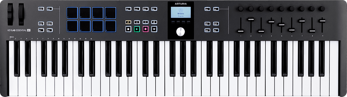 Arturia Keylab Essential 61 MK3 Preto