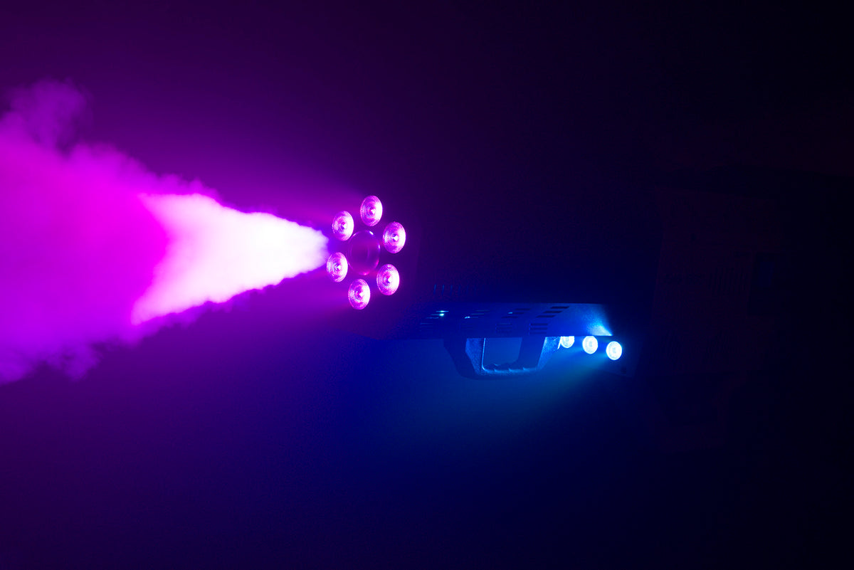 FMG1500 - Máquina de fumo portátil 1500W RGB
