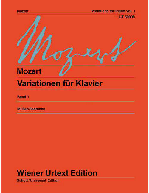 MOZART - VARIATIONS - PIANO