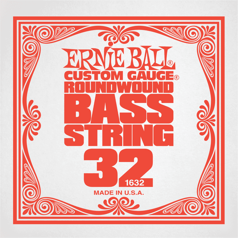 .032 NICKEL WOUND ELECTRIC BASS STRING SINGLE