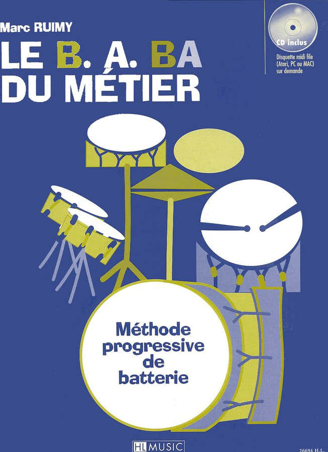 Ruimy Marc - B.a.ba Du Metier + CD - Batterie