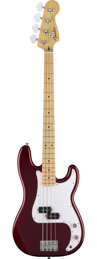 Standard Precision Bass MN escudo branco Candy Cola