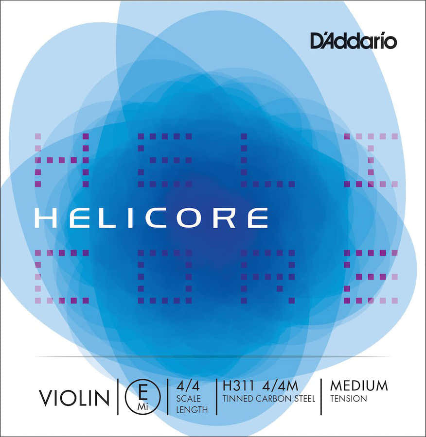 4/4 HELICORE VIOLIN SINGLE E STRING SCALE MEDIUM TENSION