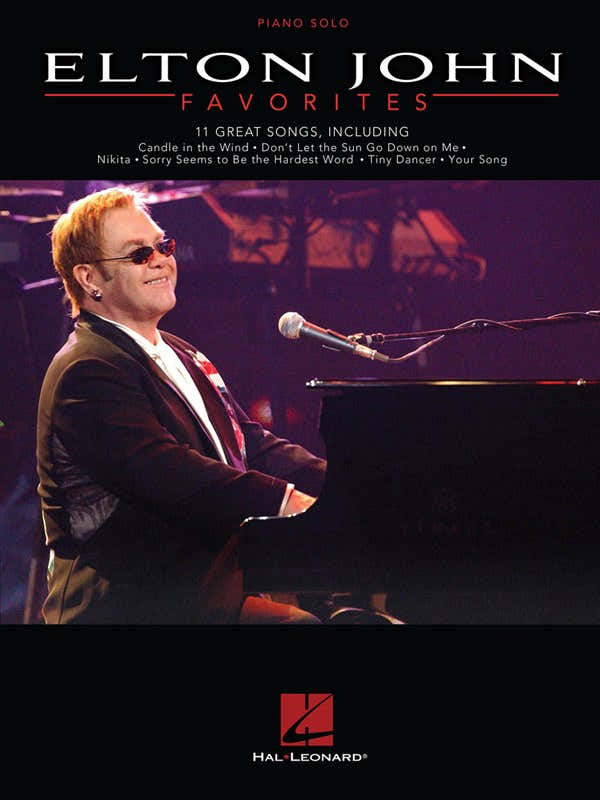 ELTON JOHN FAVORITES PIANO SOLO PERSONALITY - PIANO SOLO