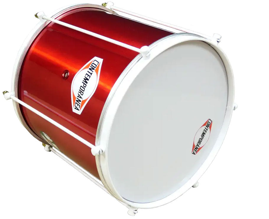 Surdo AXE 18" x 40cm - 8 Tirantes - Light - Edição Vermelha ALEGRIA