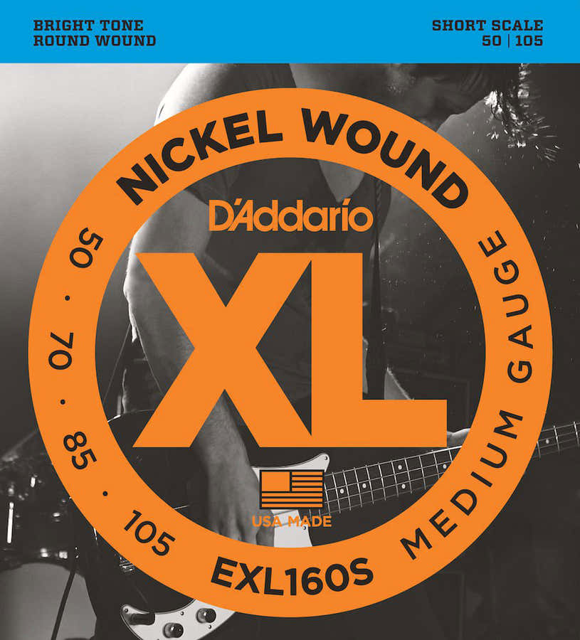 EXL160S NICKEL WOUND  SHORT SCALE MEDIUM 50-105