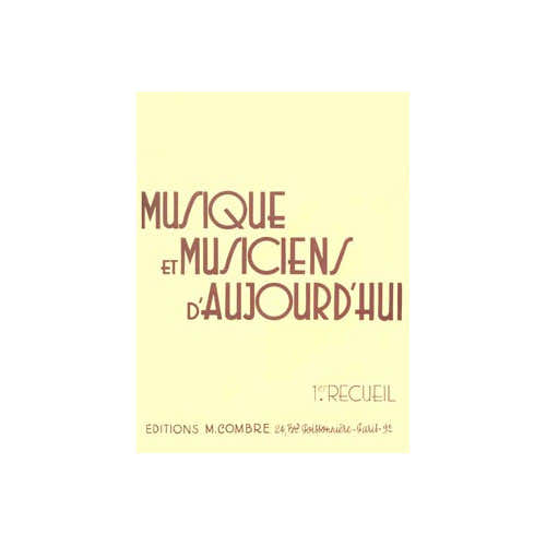 Musique et Musiciens Vol.1 - Piano