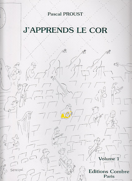 Combre J'Apprends Le Cor Vol.1 - Proust