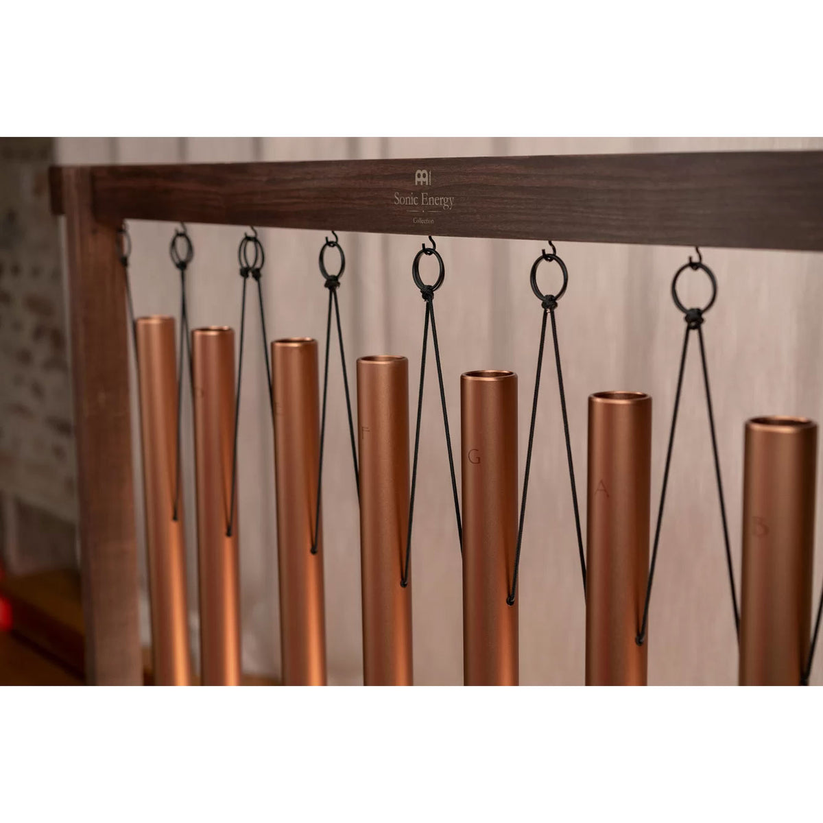 SBTSETM - Conjunto de tubos de banho sonoro de 8 peças 440 Hz Bronze