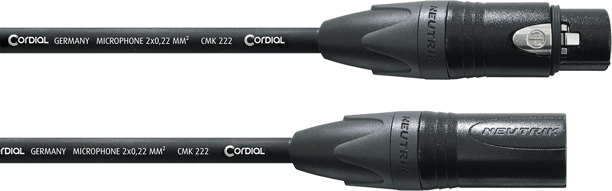 Cabo de microfone XLR 5 M