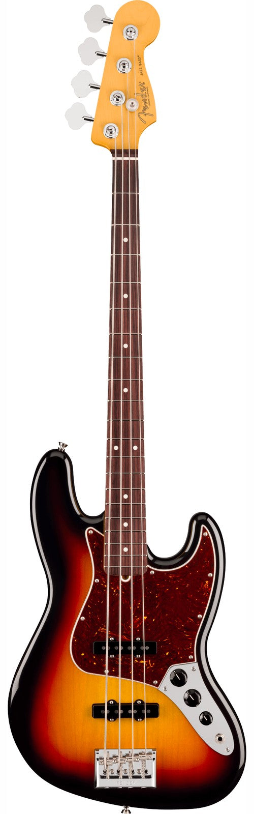 Jazz Bass American Professional, RW Sunburst de 3 cores
