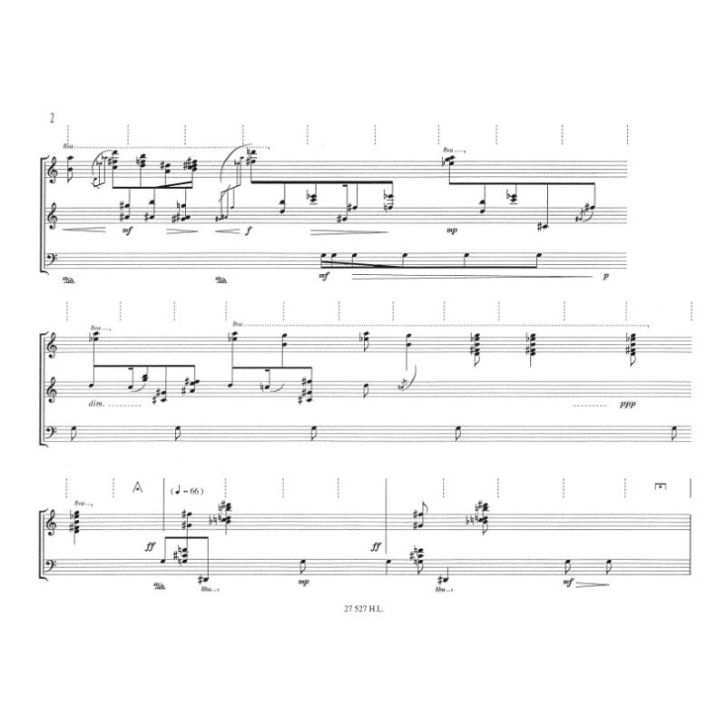 Murail Tristan - Cloches D'Adieu Et Un Sourire... In Memoriam Olivier Messiaen - Piano