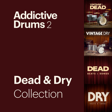 Addictive Drums 2 Coleção Dead & Dry