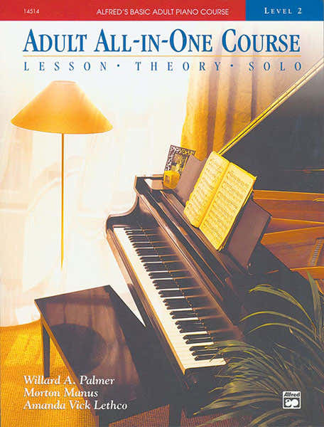 Palmer Manus And Lethco - Alfred Adult ALL-in-one Course 2 Book - Piano