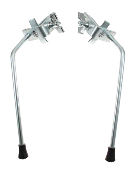 Danmar 938 - "CLAMP ON RIM" BASS DRUM SPURS - VINTAGE STYLE