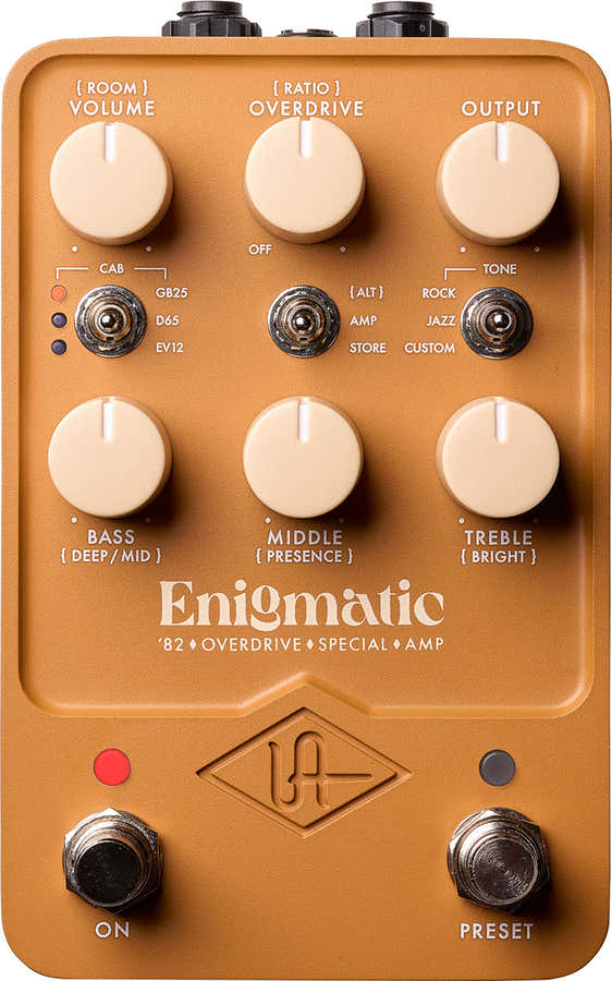 UAFX Enigmatic 82 Overdrive Special Amplificador