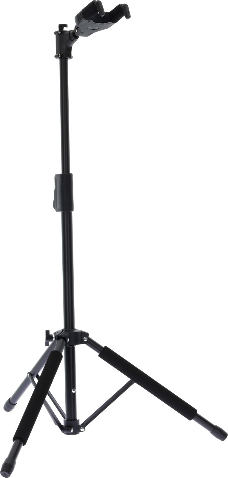 Woodbrass GS35 Suporte De Guitarra Com Bloqueio De Cabeça