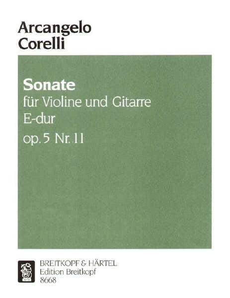 Corelli - Sonate E-dur Op. 5/11