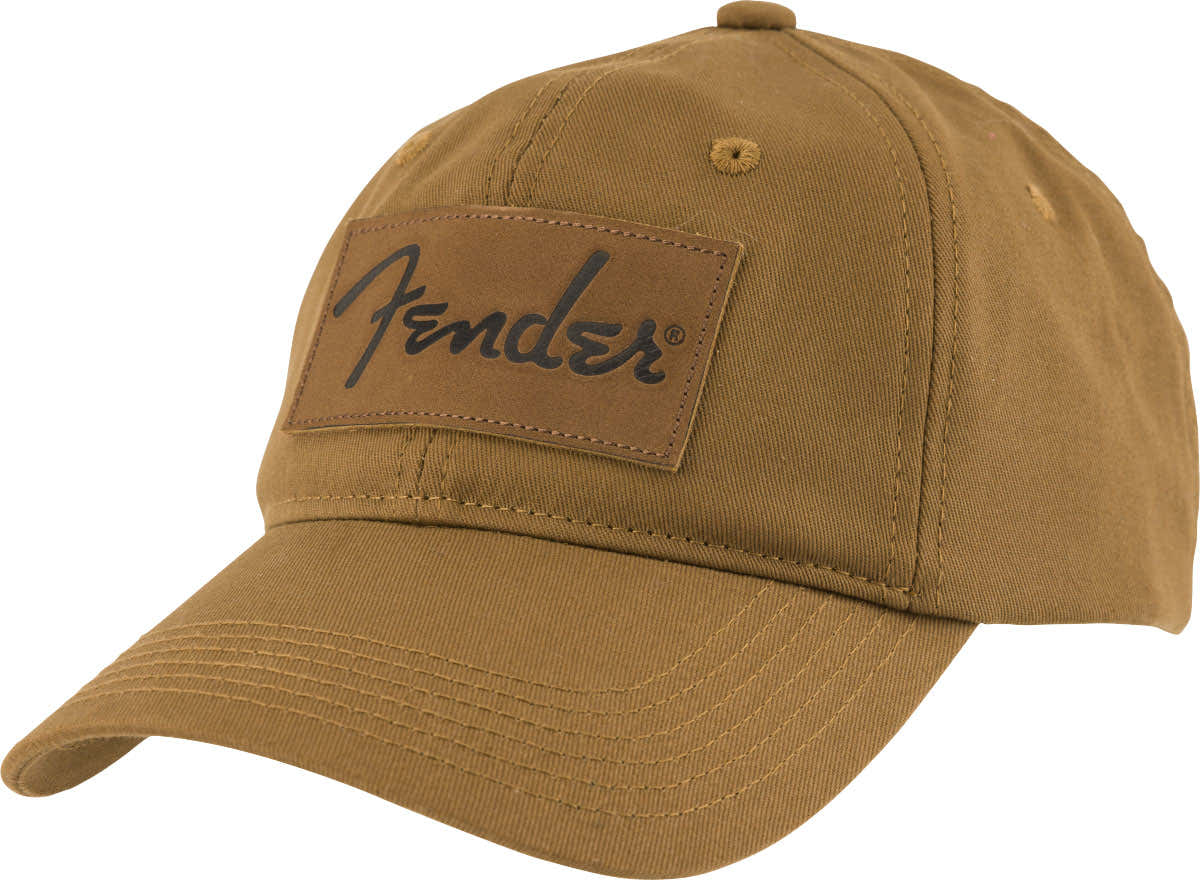 Vintage Badge Hat Caramel