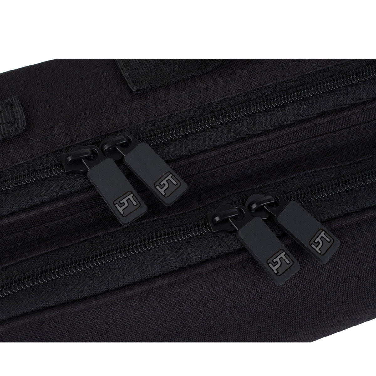Capa de Estojo de Flauta Transversal Deluxe Preta