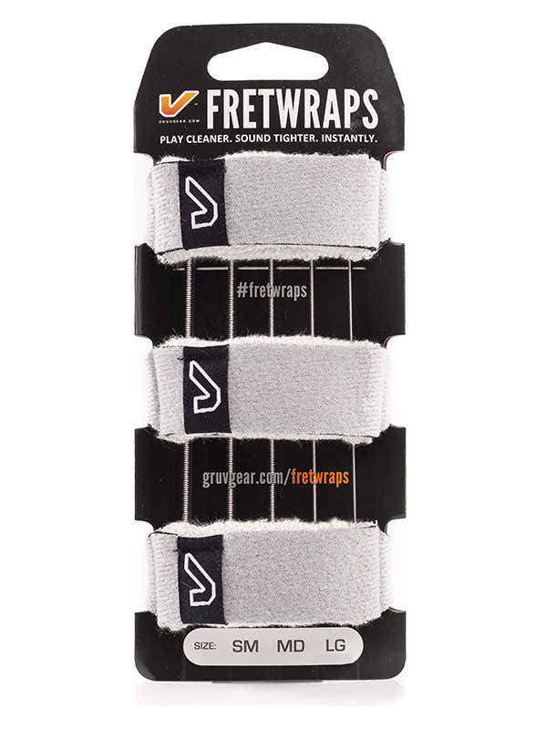 FretWraps Pack de 3 Branco-pedra - Médio