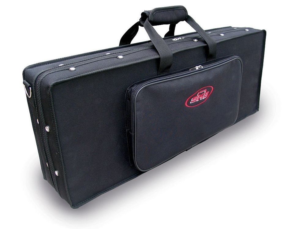 1SKB-SC2709 Estojo flexível para pedaleira MIDI tipo FCB1010, MFC10, FC200, Cyberfoot
