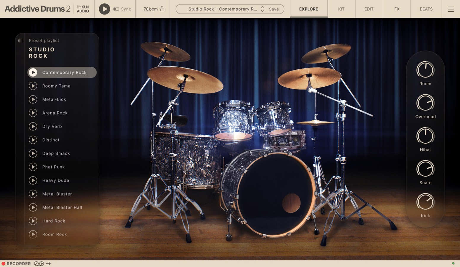 Addictive Drums 2 Studio Rock ADpak
