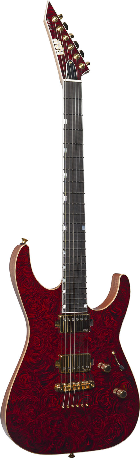 ESP M2 mármore vermelho rosa