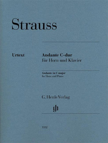Richard Strauss - Andante In C Major For Horn And Piano - Cor et Piano