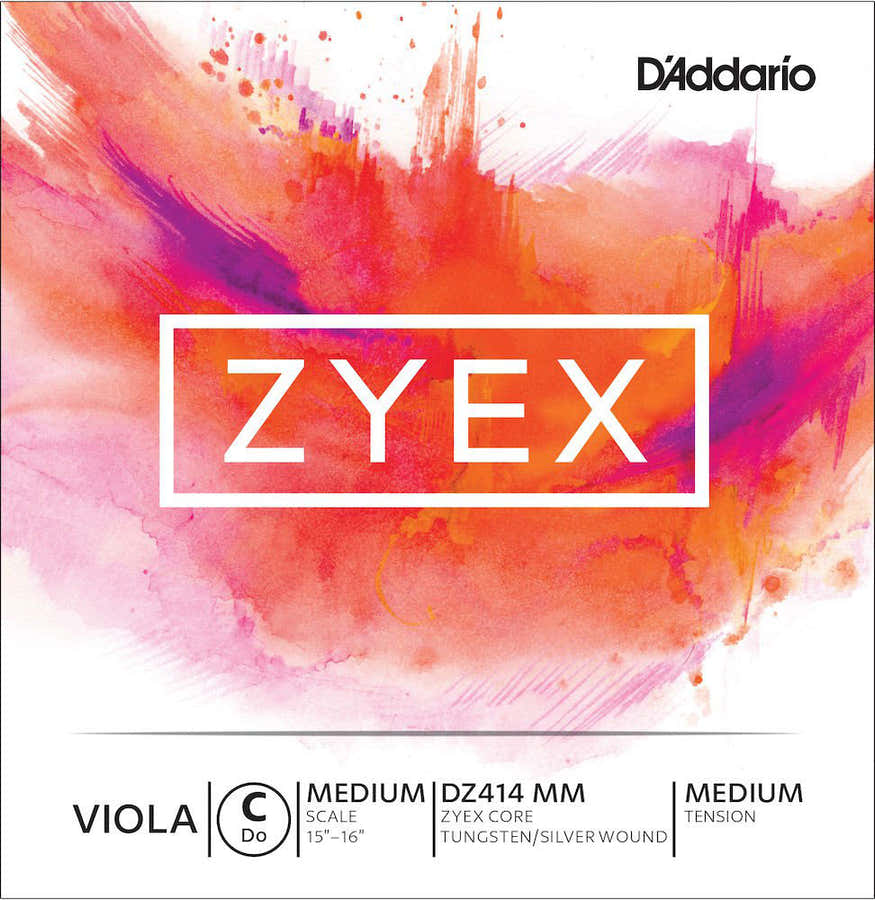 STRING ONLY (C) FOR VIOLA ZYEX "MEDIUM SCALE" MEDIUM TENSION