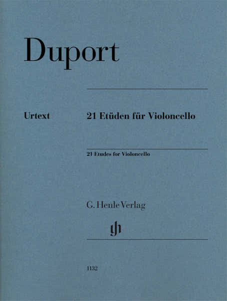 Duport JEAN-louis - 21 Etudes Pour Violoncelle