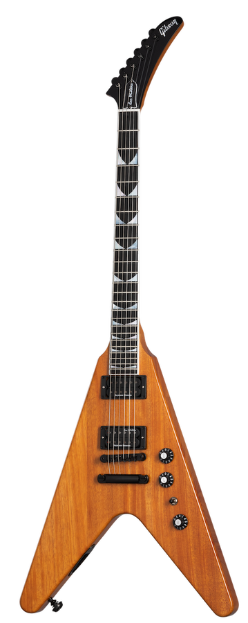 Flying V Signature Dave Mustaine Exp Natural envelhecido