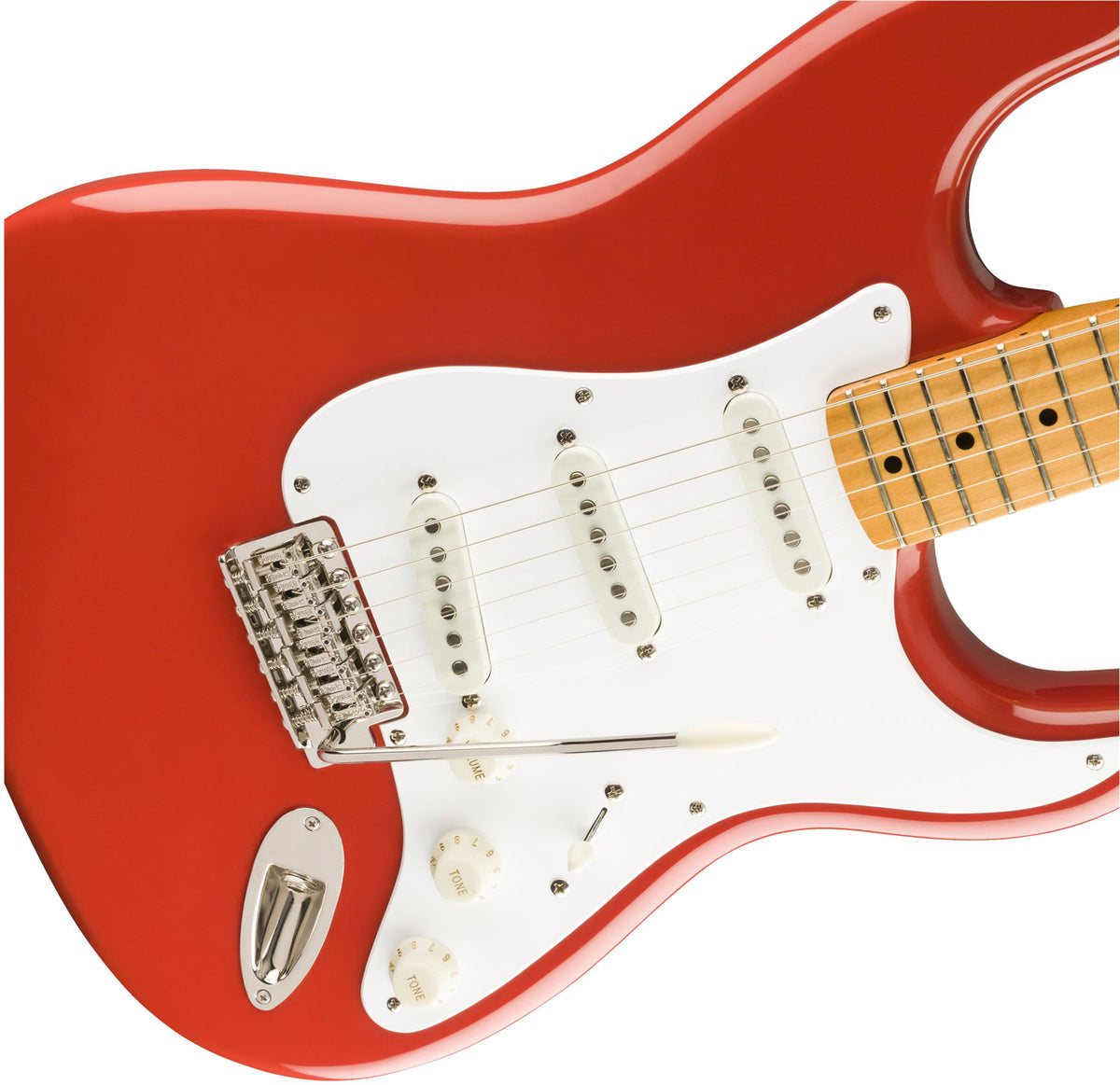 Stratocaster 50S Classic Vibe Mn Vermelho Fiesta