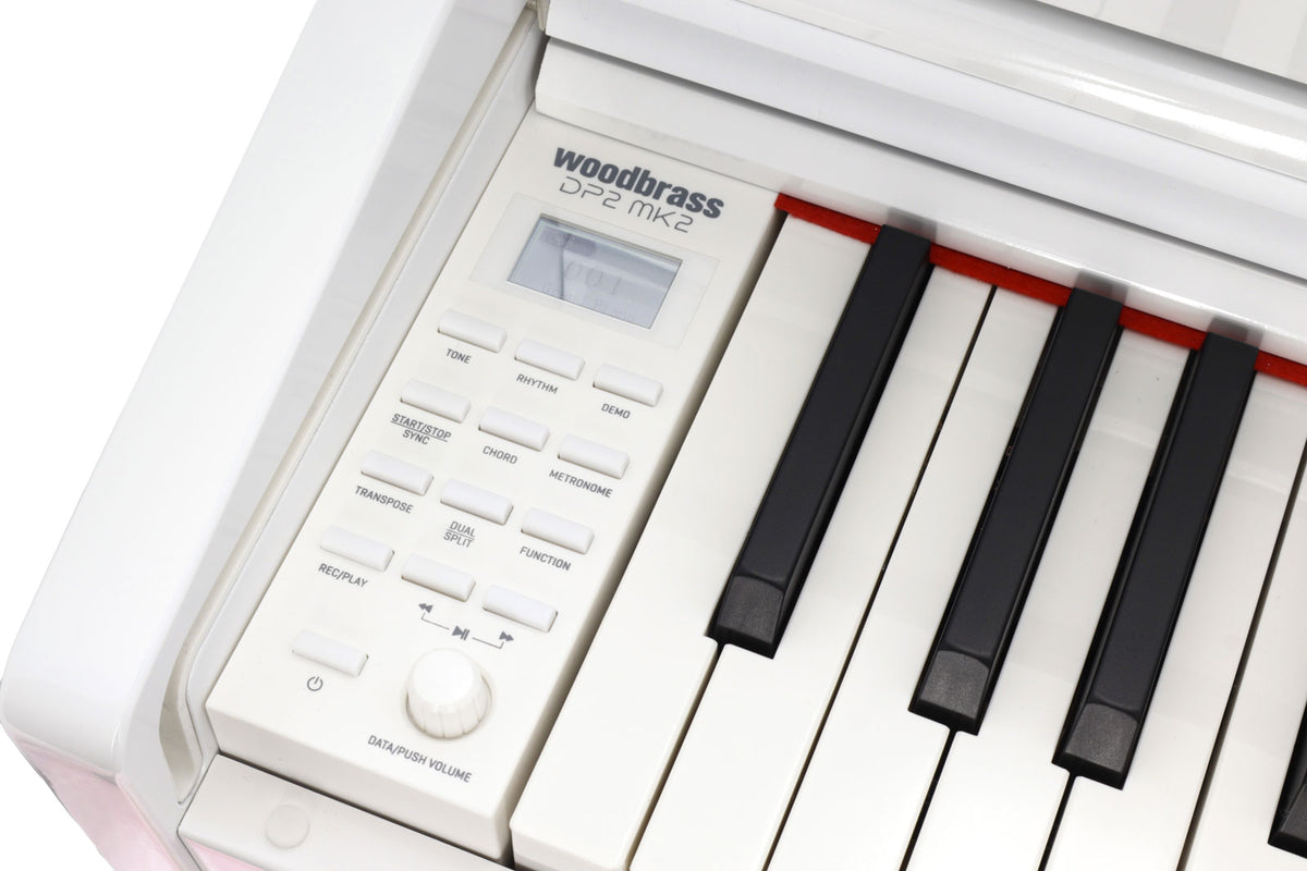 Pack DP2 MK2 Branco Brilhante + Banco de Piano