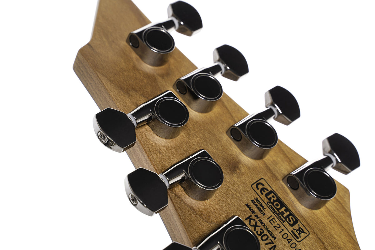 Guitarra KX307 MS 7 Cordas Preta