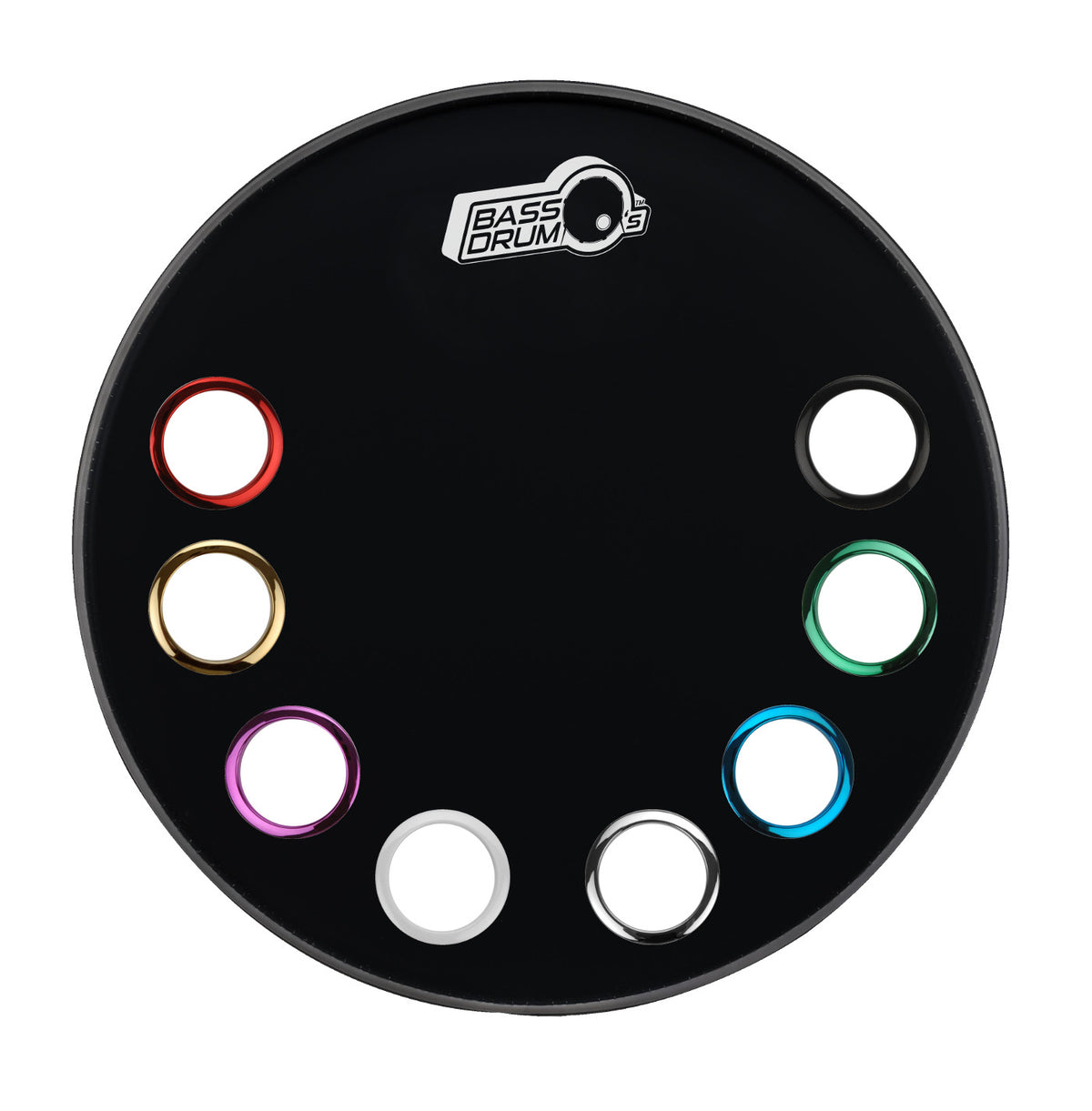 HC4 - 4" CHROME HOLE REINFORCEMENT SYSTEM