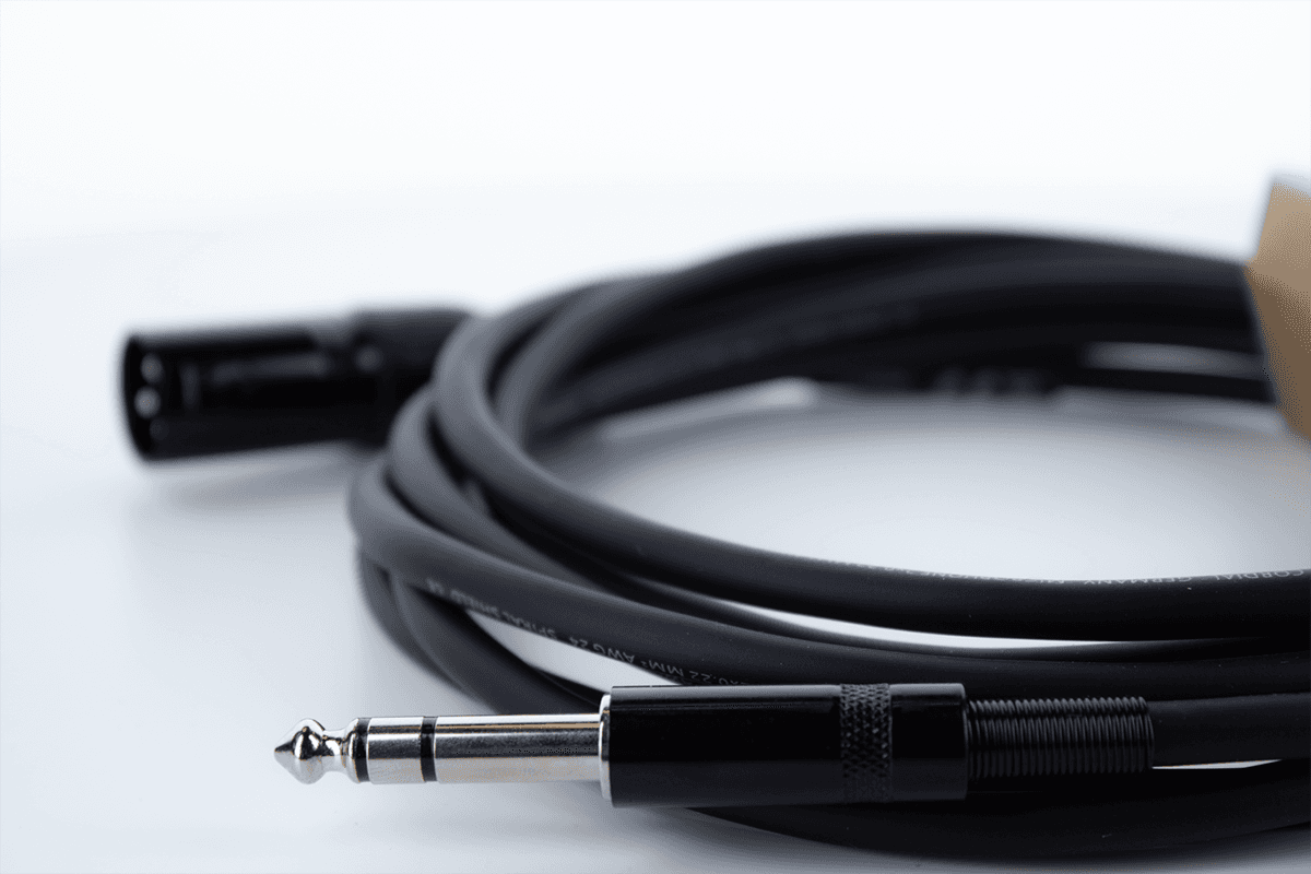 Cabo de Áudio XLR Macho / Jack Estéreo - 3 M