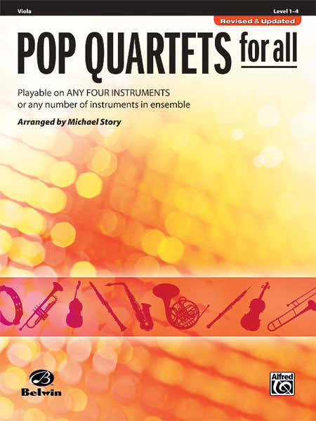 Story Michael - Pop Quartets For All - Viola Solo