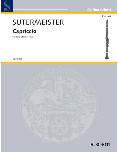 Sutermeister - Capriccio - Clarinette (a)