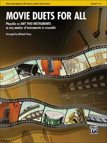Story Michael - Movie Duets For All - Alto Saxophone