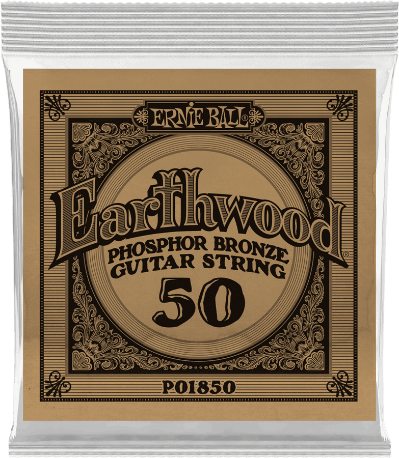 .050 EARTHWOOD PHOSPHOR BRONZE ACOUSTIC GUITAR STRINGS