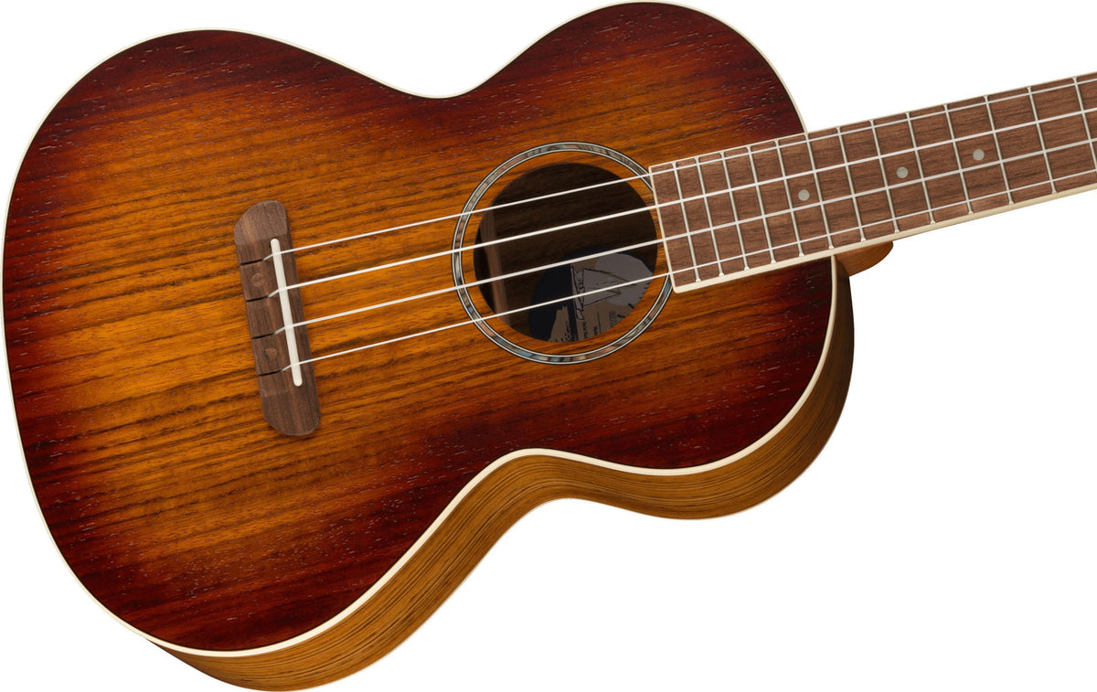Ukulele Tenor Rincon WN Acabamento Cognac Envelhecido