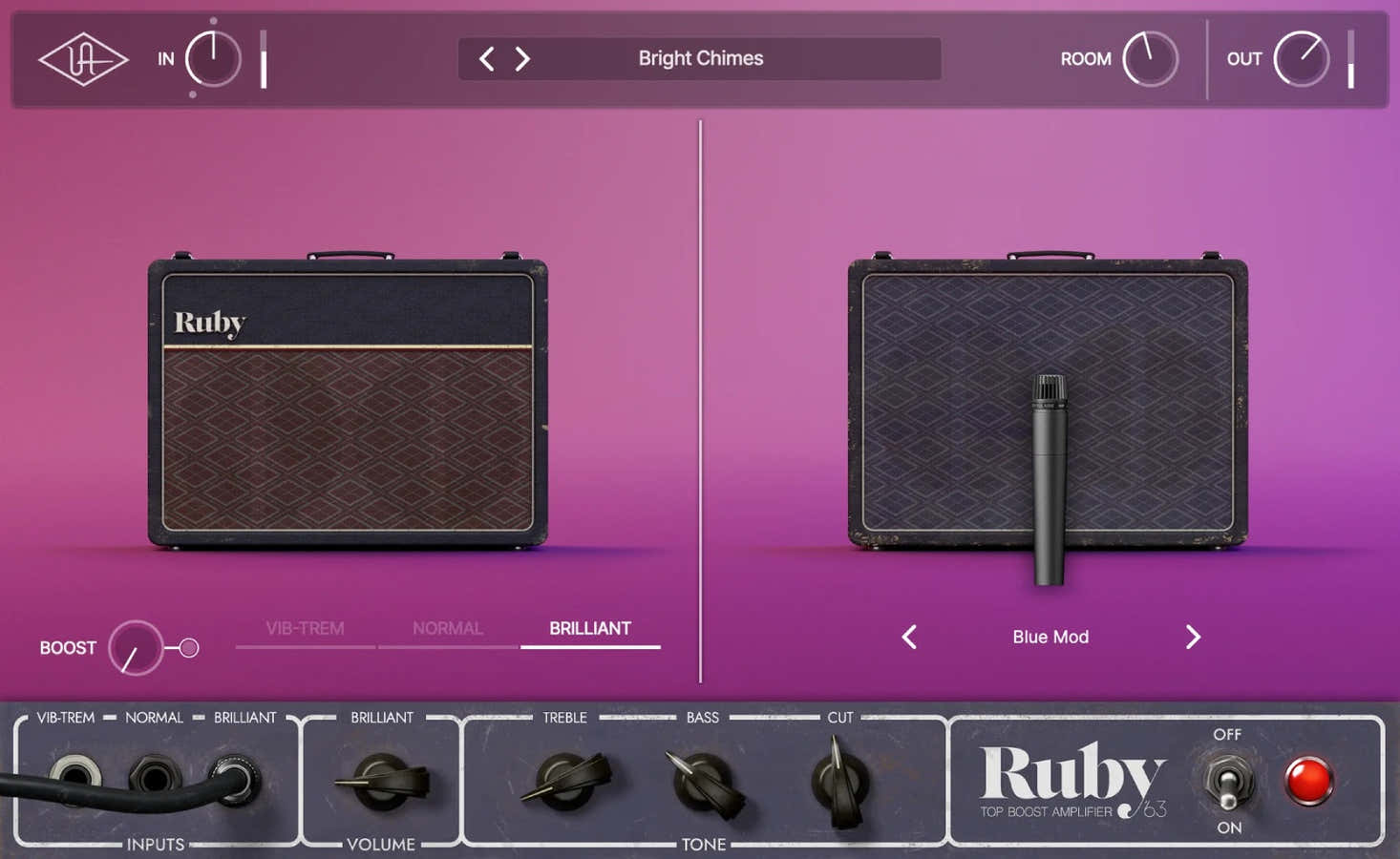 UAD Ruby 63 Amplificador Top Boost