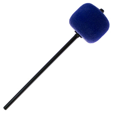 206CKBL Batedor de pedal de bombo Feltro Azul Haste Preta
