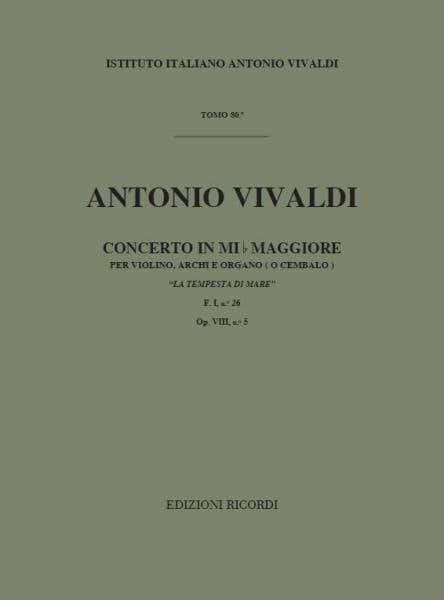 VIVALDI A. - CONCERTO IN MI BEM. - LA TEMPESTA DI MARE - ORCHESTRA