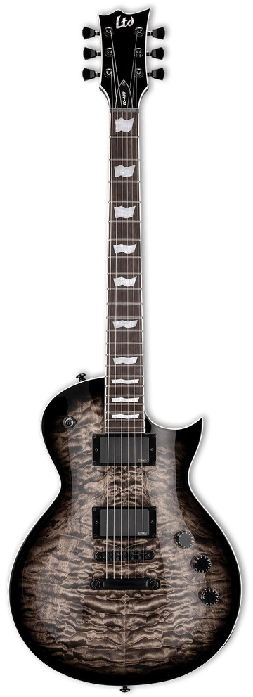 Eclipse EC-400 QM Sunburst preto translúcido